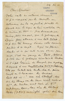 Lettera di  VAN BERCHEM