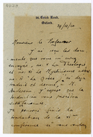 Lettera di  BAKER