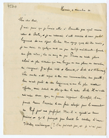 Lettera di  PARMENTIER