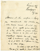 Lettera di  GOMPERZ