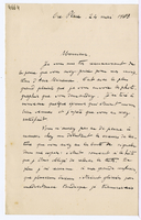 Lettera di  DE JERPHANION