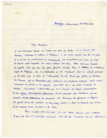 Lettera di  DE LACOSTE