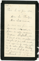 Lettera di  DUMERIL