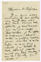 Lettera di  DE STOOP