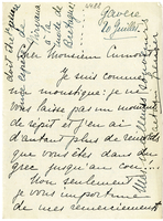 Lettera di  CAETANI GRENIER