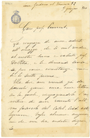 Lettera di  MARTINI