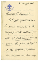 Lettera di  MERCATI