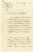 Lettera di  MEIRSSCHAUT