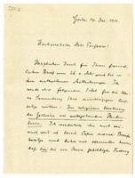 Lettera di  GEHRICH