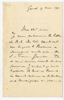 Lettera di  PIRENNE