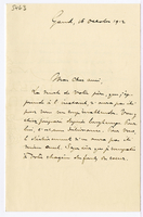 Lettera di  PIRENNE