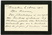 Lettera di BEYENS