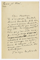 Lettera di  ANDREAUX