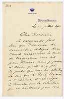 Lettera di BEYENS