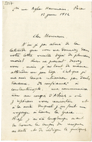 Lettera di  DE JERPHANION