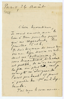 Lettera di  BOUDREAUX