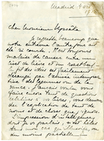 Lettera di  CAETANI GRENIER