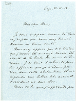 Lettera di  MICHEL