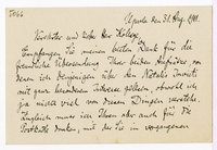 Lettera di  DANIELSSON