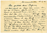 Lettera di  STEGEMANN