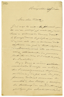 Lettera di  CUMONT