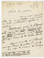 Lettera di  OLIVIERI