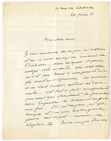 Lettera di  DE CENIVAL