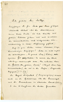 Lettera di  BOUSSET