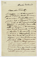 Lettera di  CUMONT