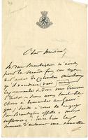 Lettera di  BEERNAERT