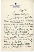 Lettera di  BASSI