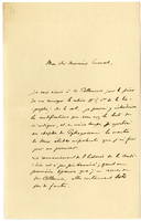 Lettera di  BIDEZ