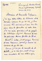 Lettera di Sconosciuto