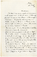 Lettera di  HAUSSOULLIER