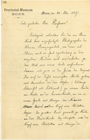 Lettera di  KLEIN