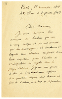 Lettera di  BREHIER