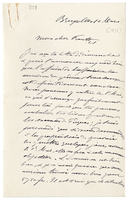 Lettera di  CUMONT