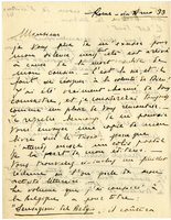 Lettera di  FUMAROLA