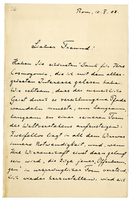 Lettera di  AMELUNG