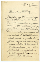 Lettera di  CUMONT