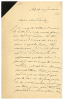 Lettera di  CUMONT