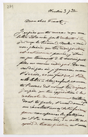 Lettera di  CUMONT