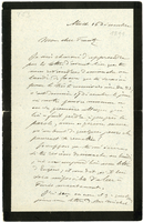 Lettera di  CUMONT