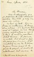 Lettera di  DE JERPHANION