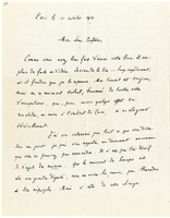 Lettera di  JOUGUET