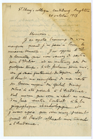 Lettera di  DE JERPHANION