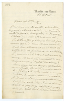 Lettera di  CUMONT