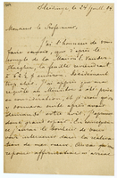 Lettera di  HALLER