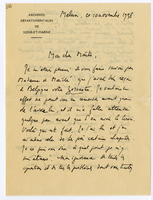 Lettera di  HUBERT