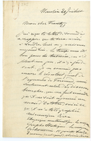 Lettera di  CUMONT